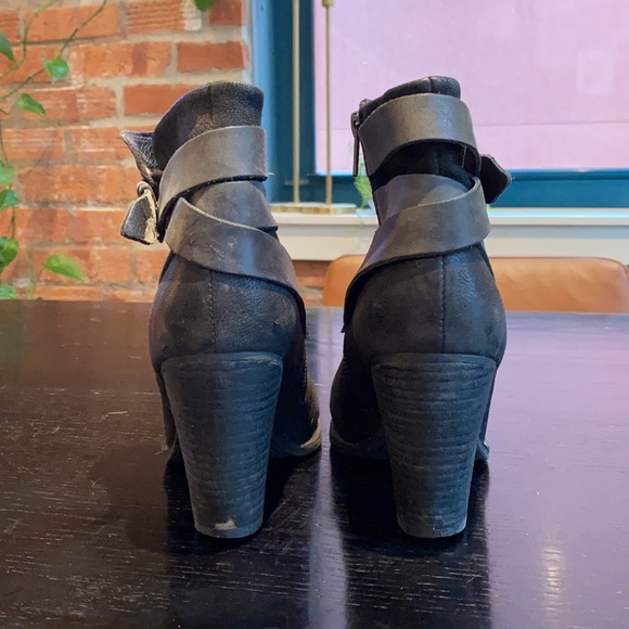 Leather/suede bootie - Aldo - Picture 3 of 4